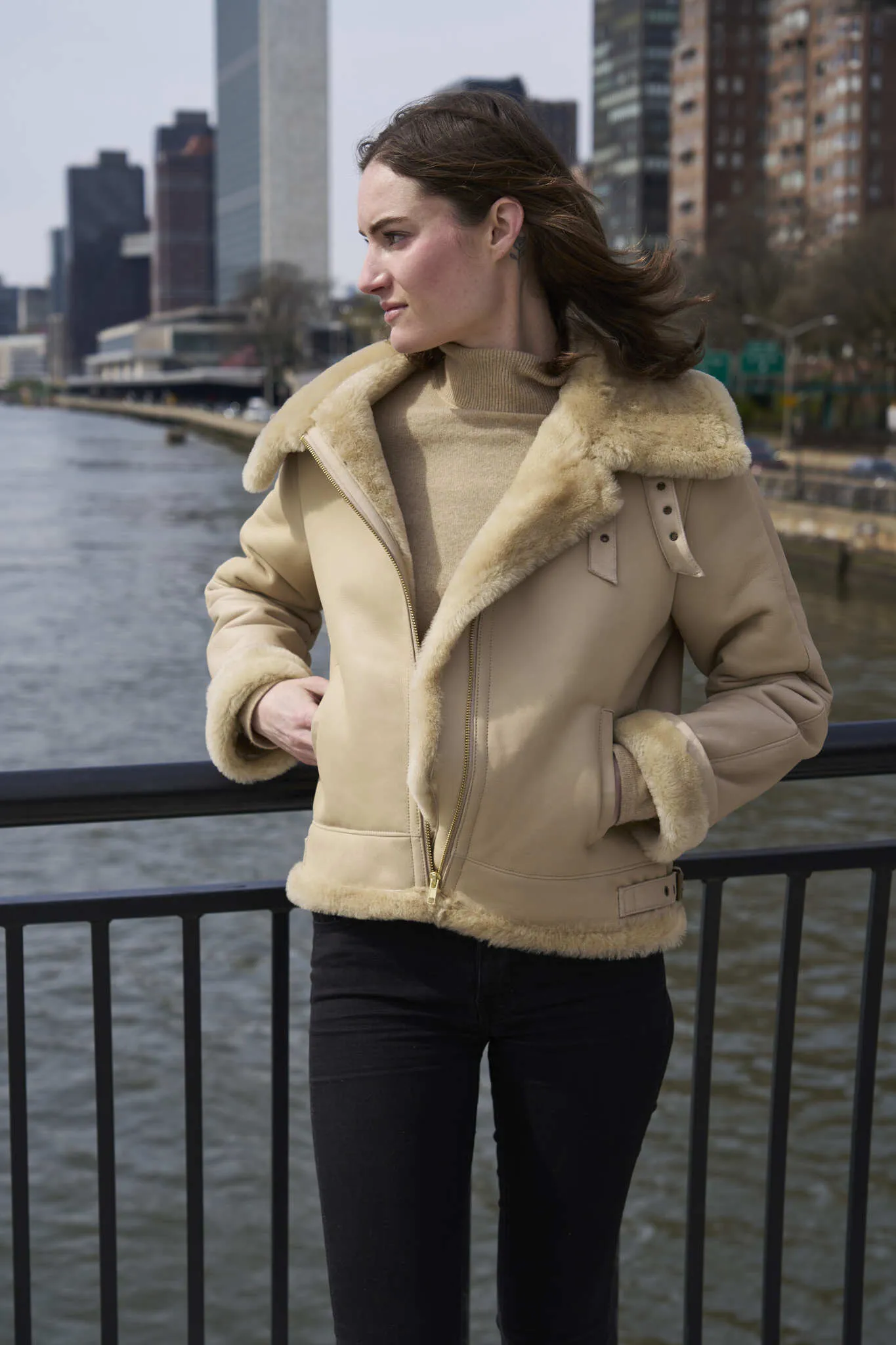 270 Genuine Shearling MC  $390