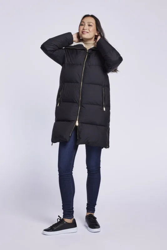 3020 Down coat with shearling collar  Winter Sale $250