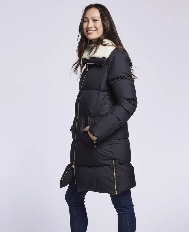 3020 Down coat with shearling collar  Winter Sale $250