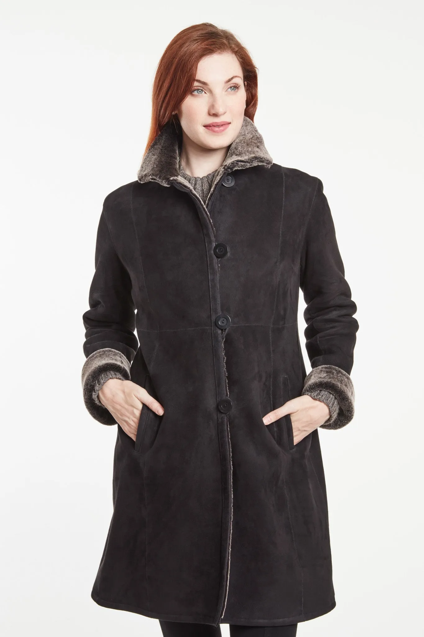 #6205 Sleek Spanish Merino Shearling   1/XS  1/M  $500   sorry no additional discounts