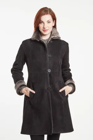 #6205 Sleek Spanish Merino Shearling   1/XS  1/M  $500   sorry no additional discounts