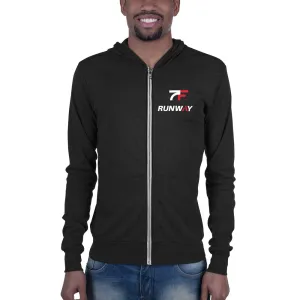 7F Runway Unisex Lightweight Zip Hoodie