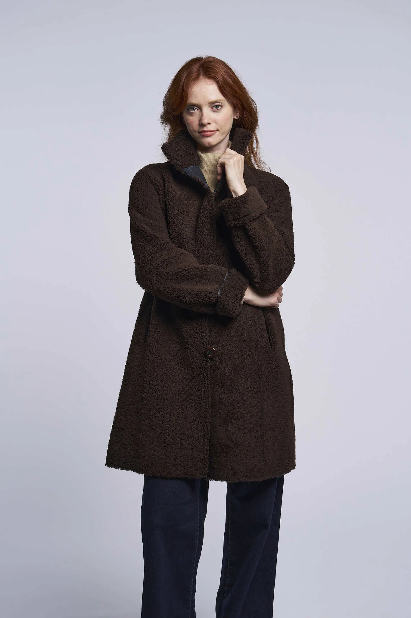 8205 Reversible shearling coat  just one left 1/XS  $500 no additional codes or coupons