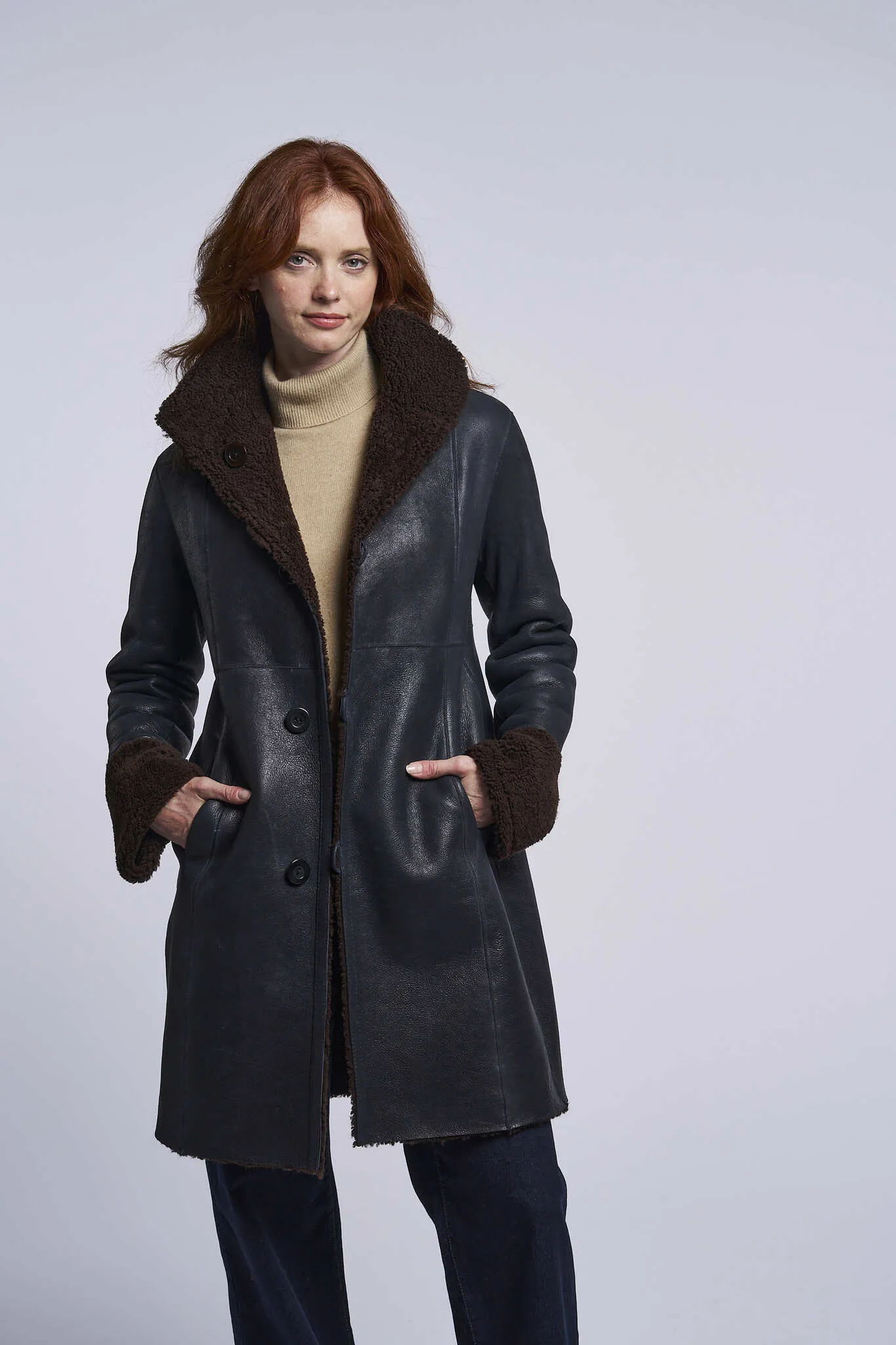 8205 Reversible shearling coat  just one left 1/XS  $500 no additional codes or coupons