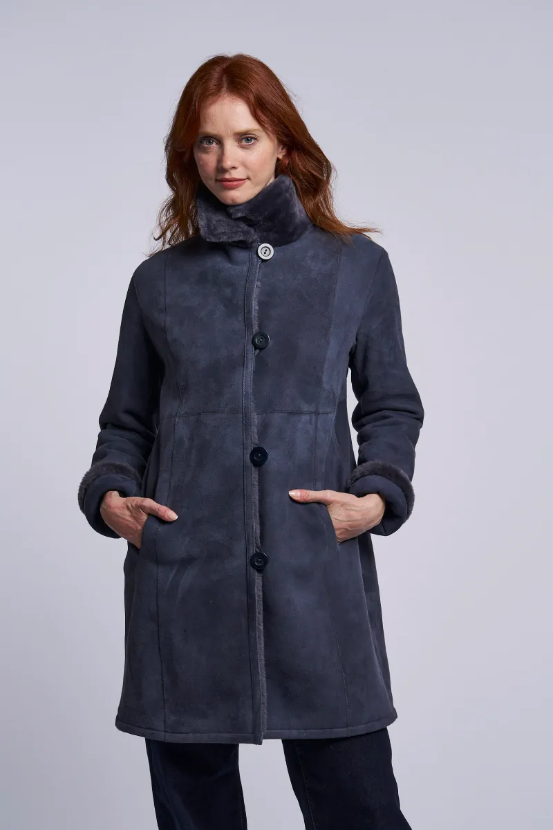 8205 Reversible shearling coat  just one left 1/XS  $500 no additional codes or coupons