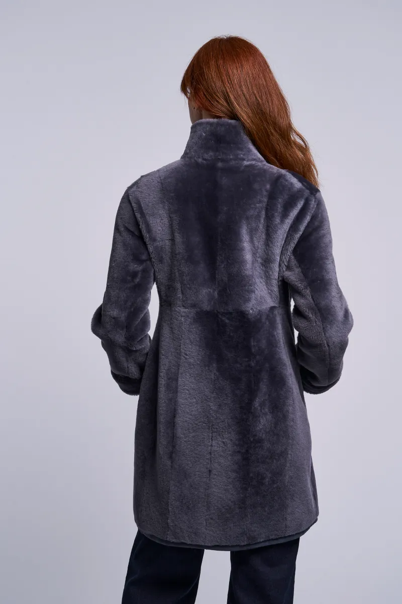 8205 Reversible shearling coat  just one left 1/XS  $500 no additional codes or coupons