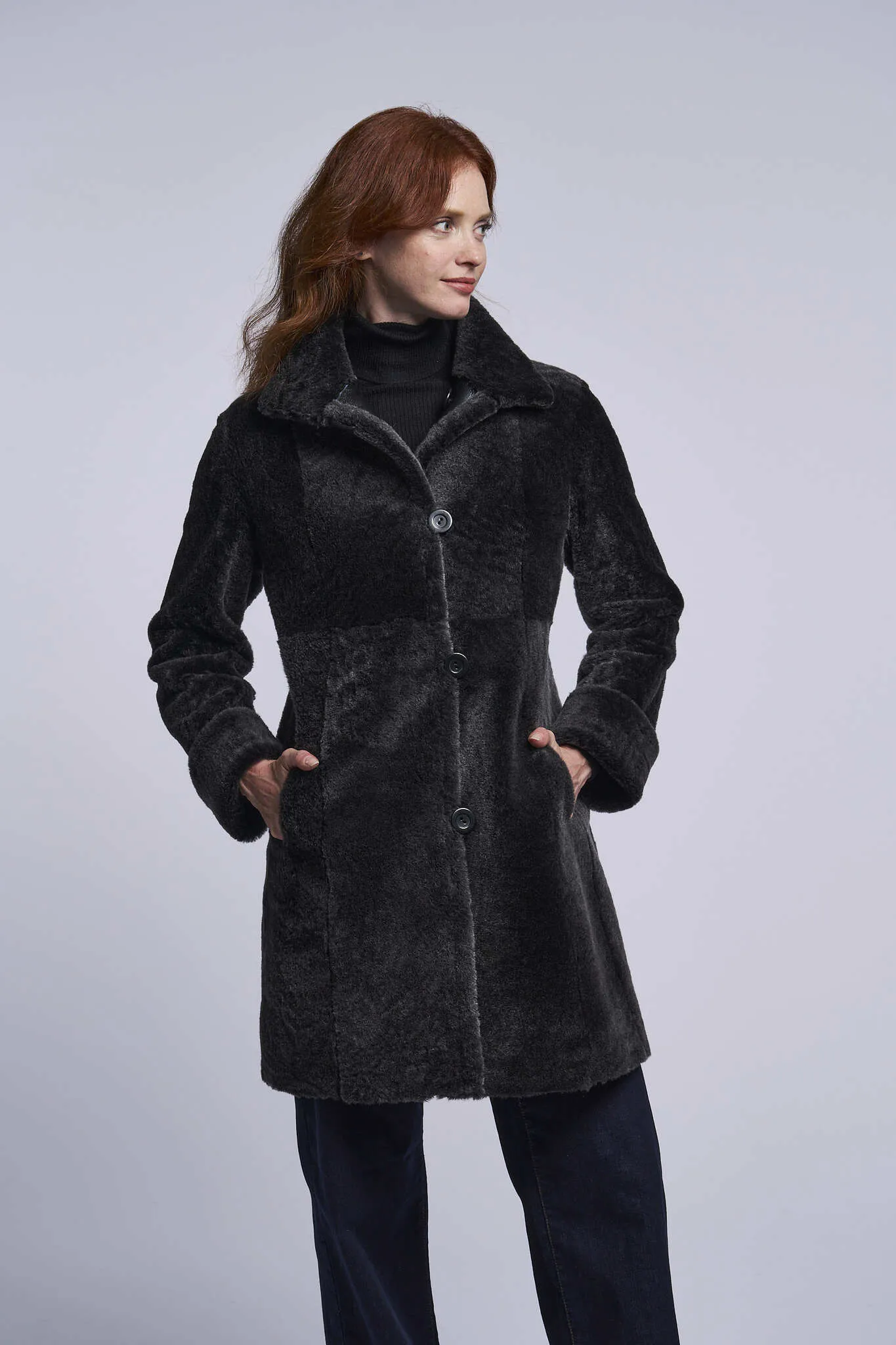 8205 Reversible shearling coat  just one left 1/XS  $500 no additional codes or coupons