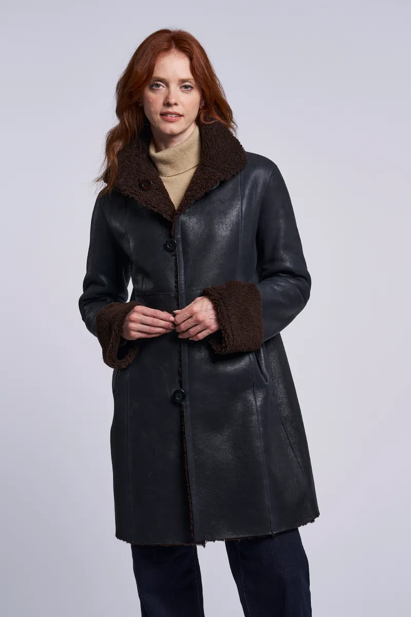 8205 Reversible shearling coat  just one left 1/XS  $500 no additional codes or coupons