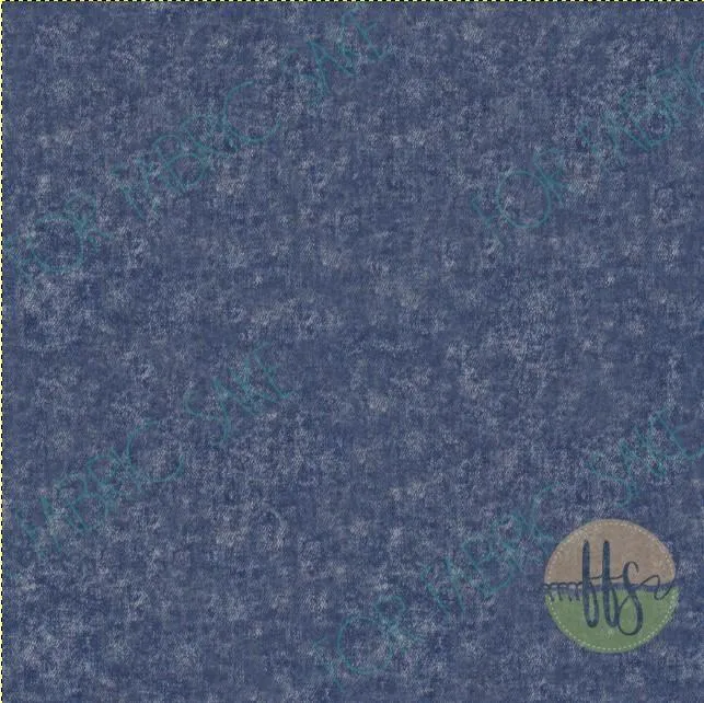 Acid wash denim blue  - Custom Pre-order