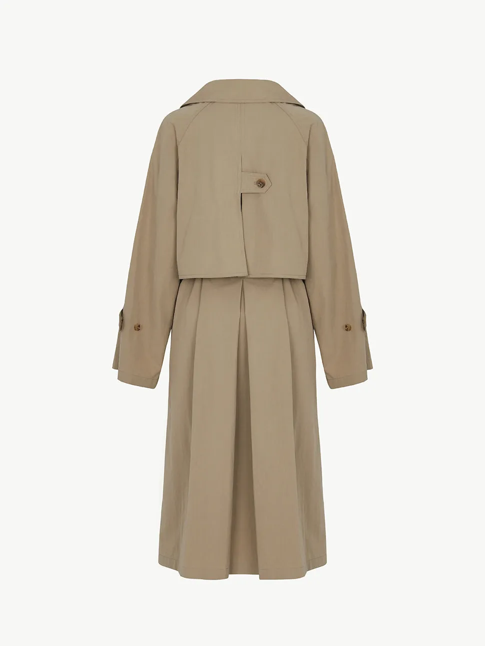 Anais Trench Coat - Beige