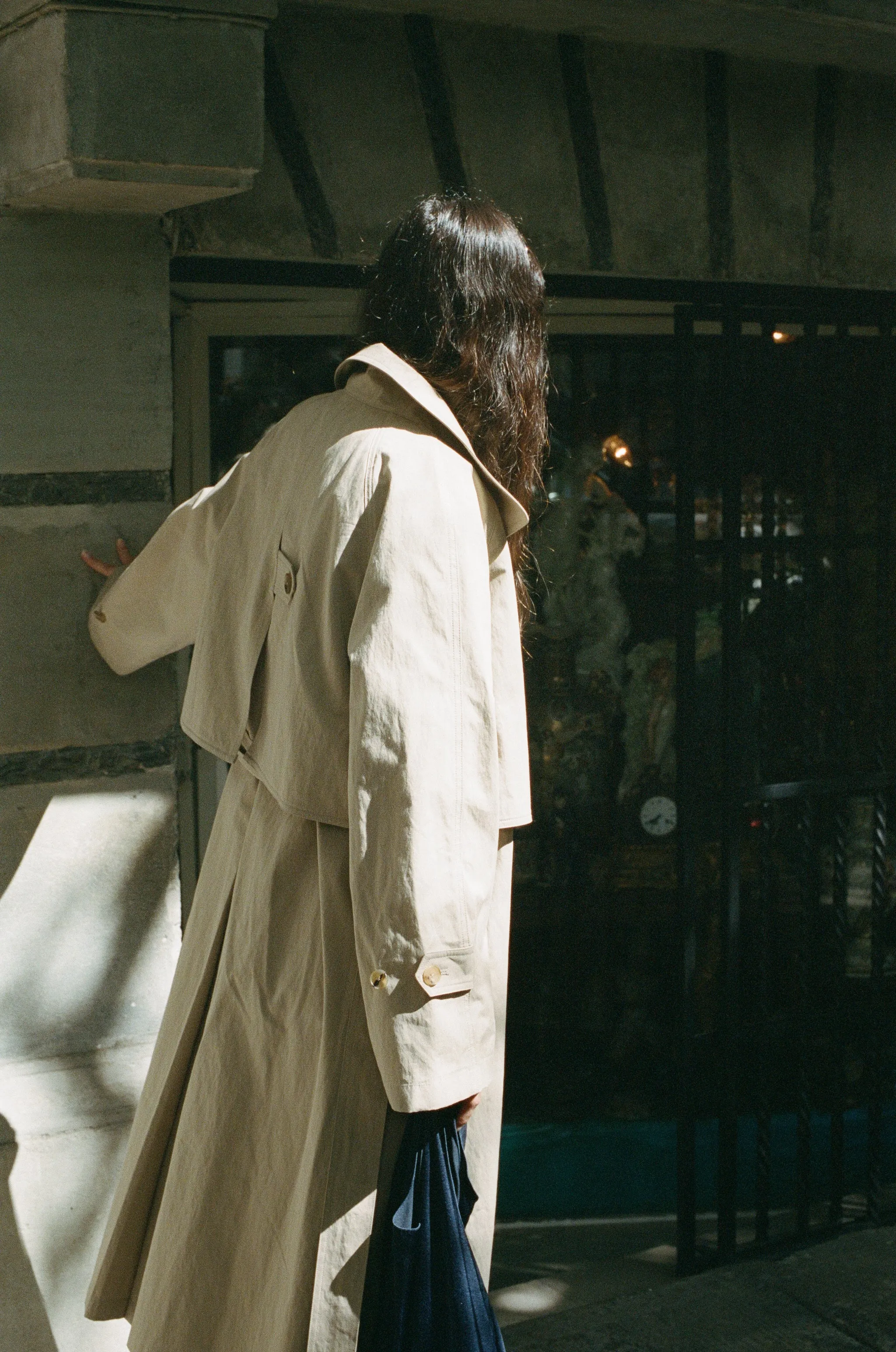 Anais Trench Coat - Beige