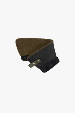 Aviator Collar - Dark Olive / Black