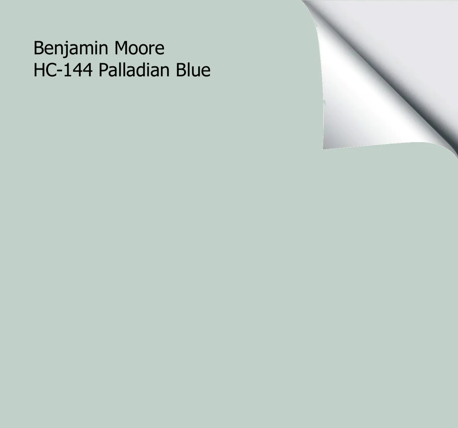 Benjamin Moore Palladian Blue