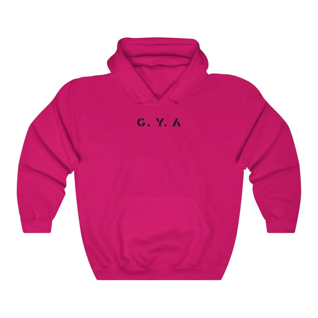 Black G.Y.A Adult Hoodie