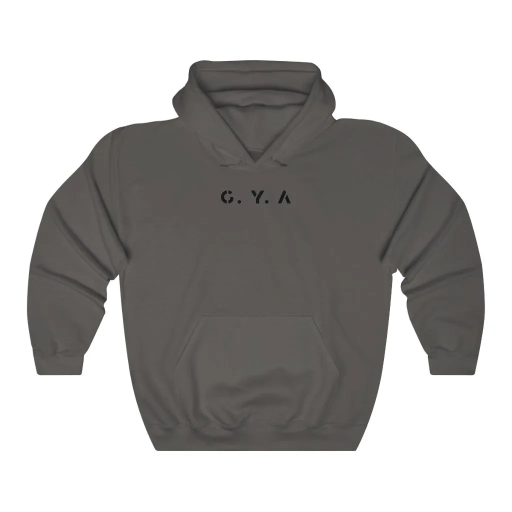 Black G.Y.A Adult Hoodie