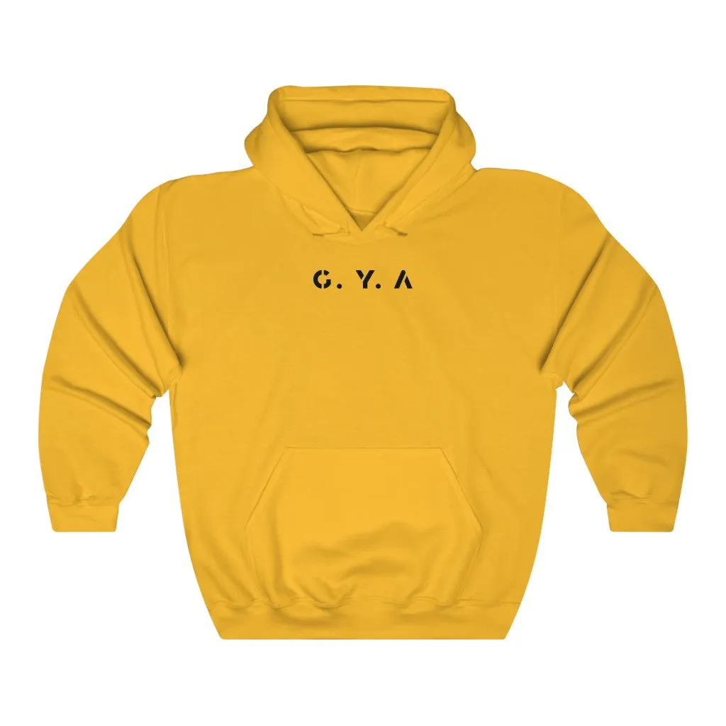 Black G.Y.A Adult Hoodie