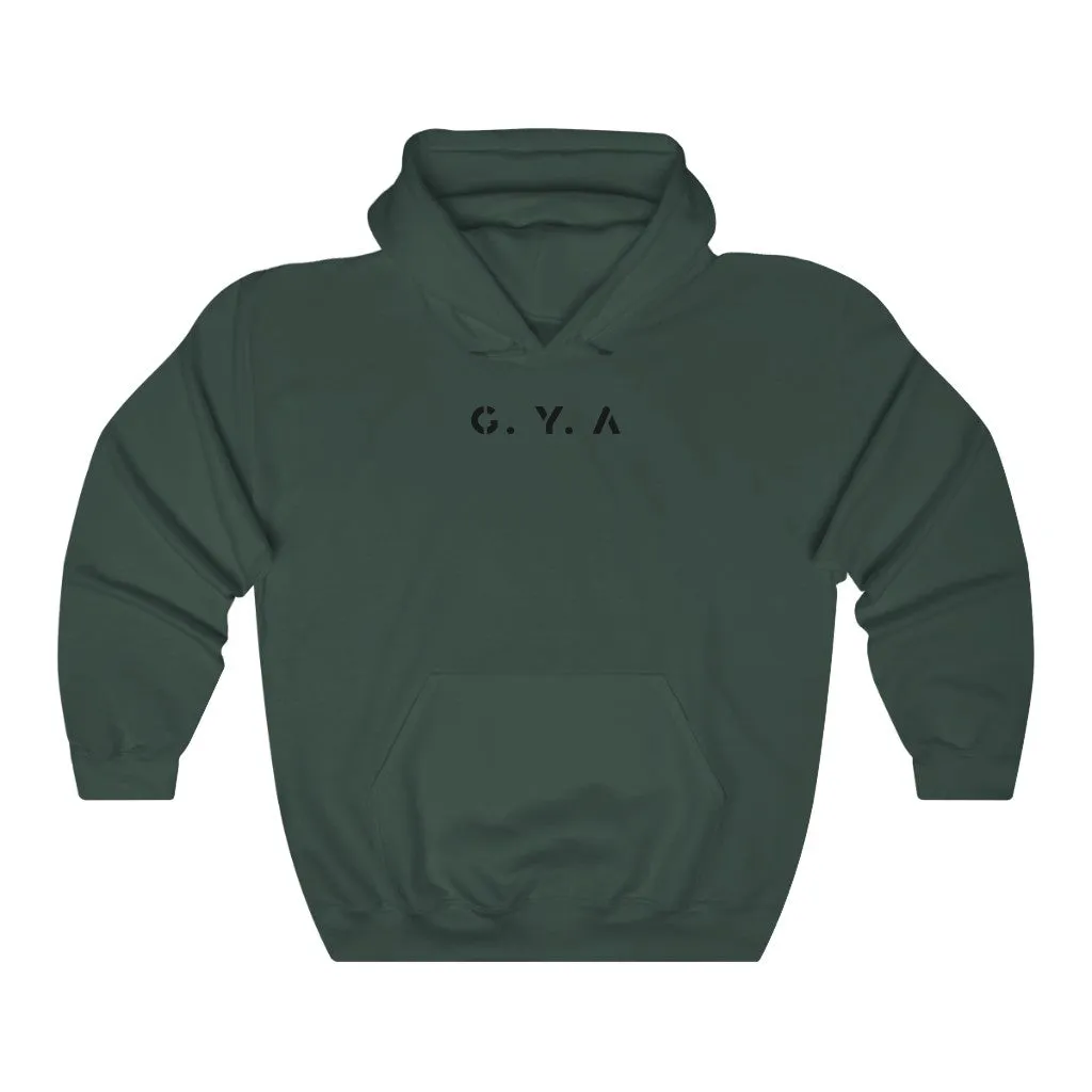 Black G.Y.A Adult Hoodie