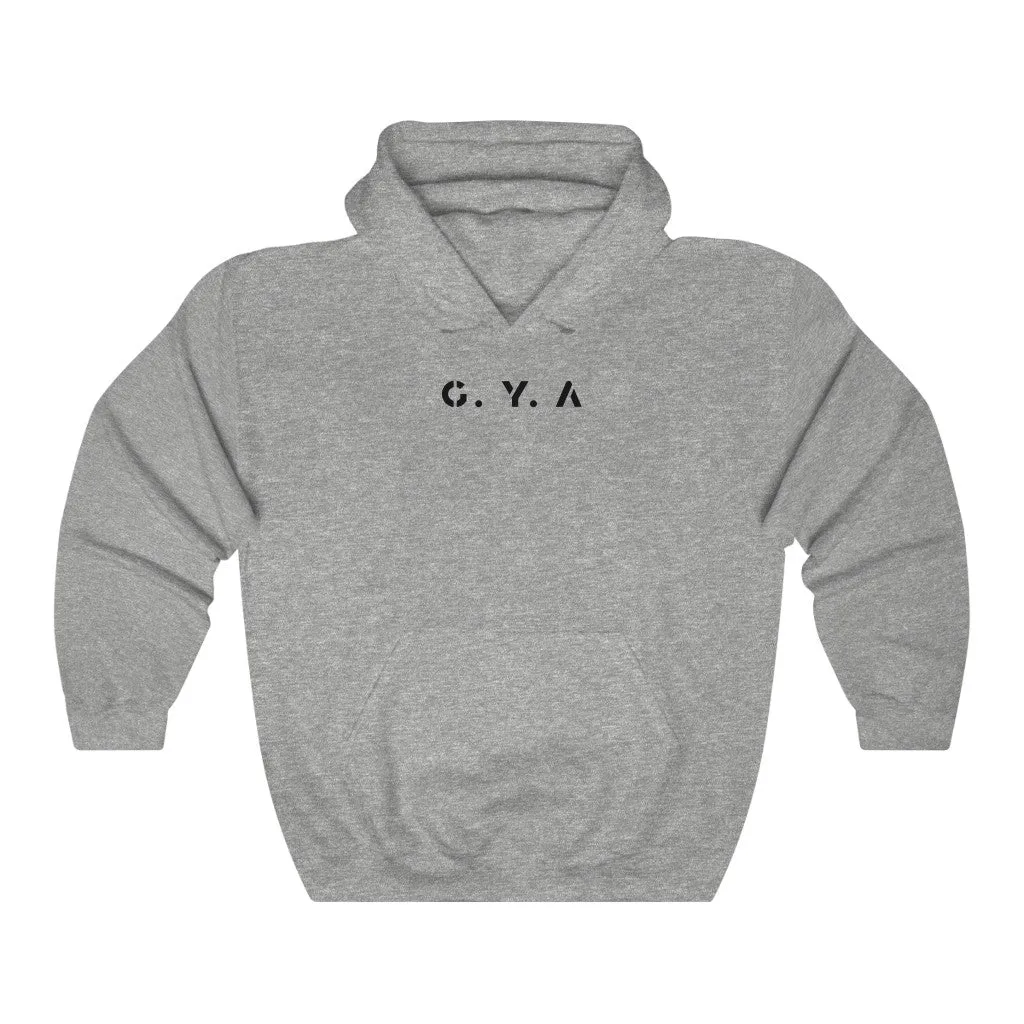 Black G.Y.A Adult Hoodie