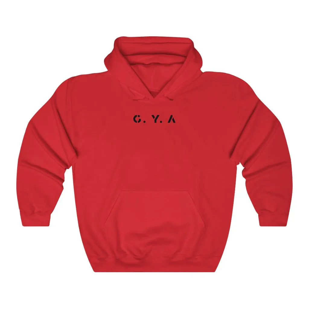 Black G.Y.A Adult Hoodie