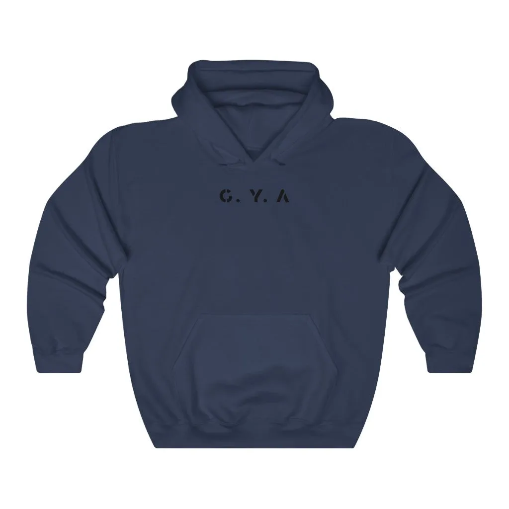Black G.Y.A Adult Hoodie