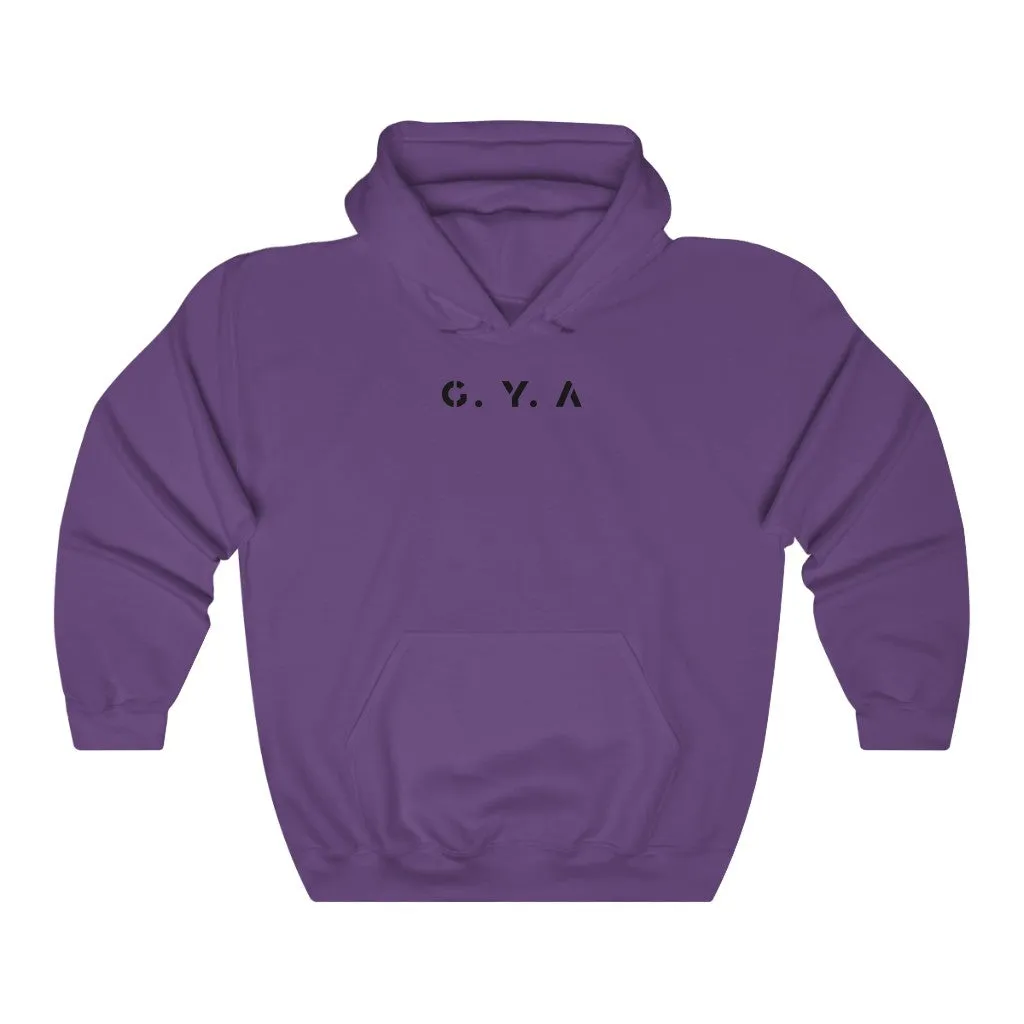 Black G.Y.A Adult Hoodie