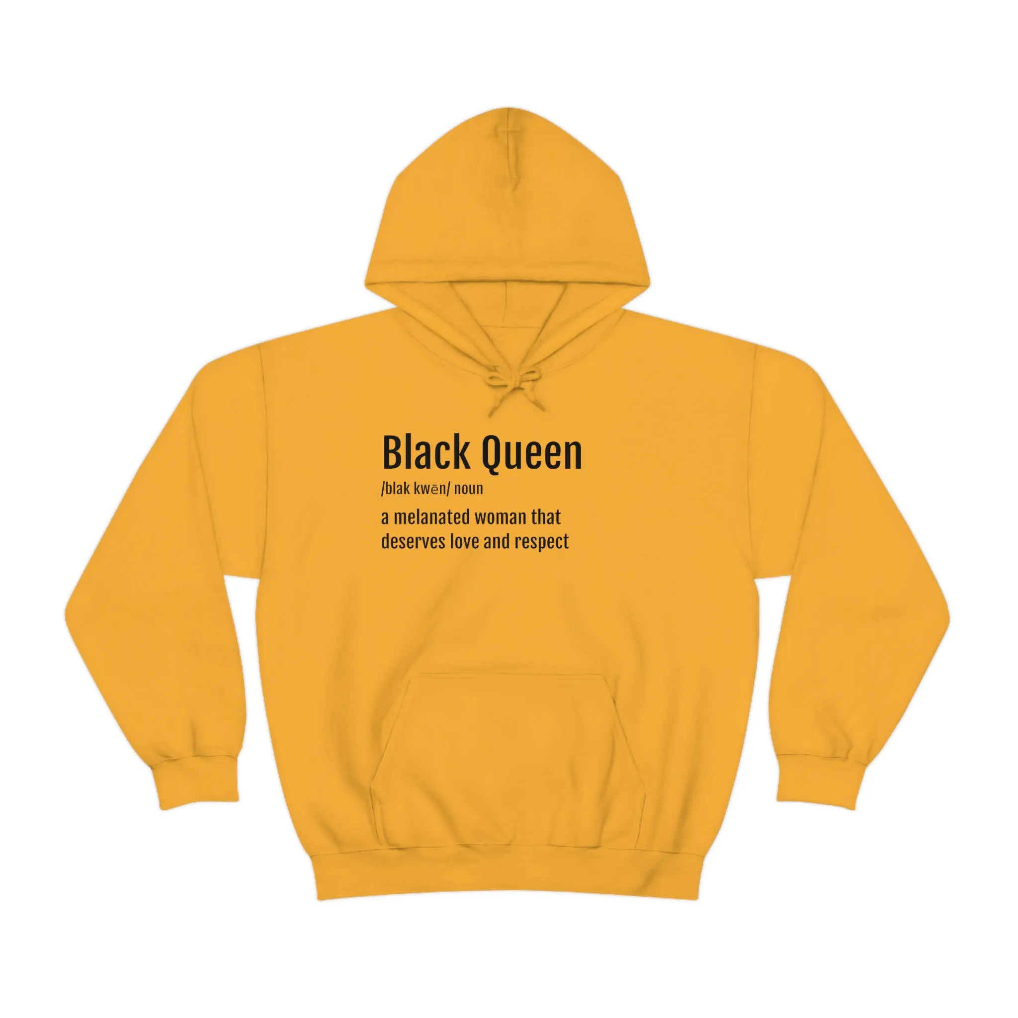 Black Queen- Unisex Heavy Blend™ Hooded Sweatshirt