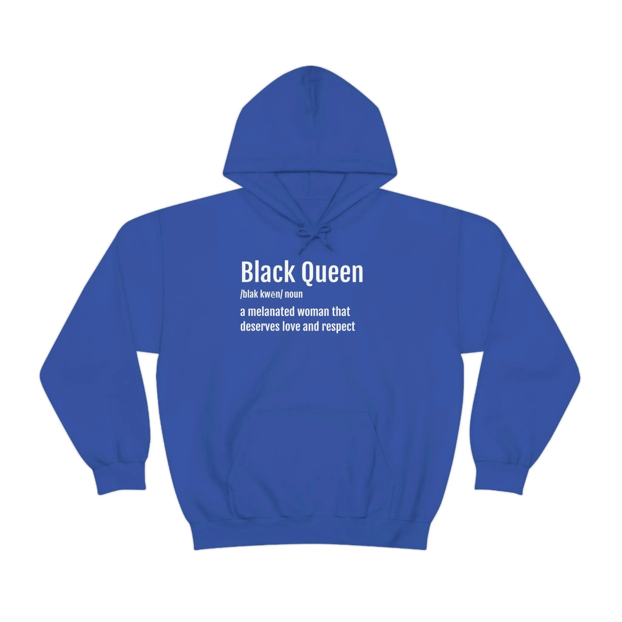Black Queen- Unisex Heavy Blend™ Hooded Sweatshirt