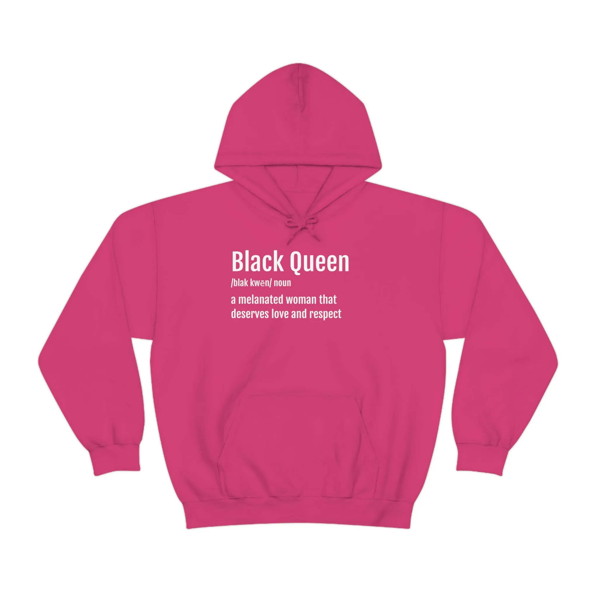 Black Queen- Unisex Heavy Blend™ Hooded Sweatshirt