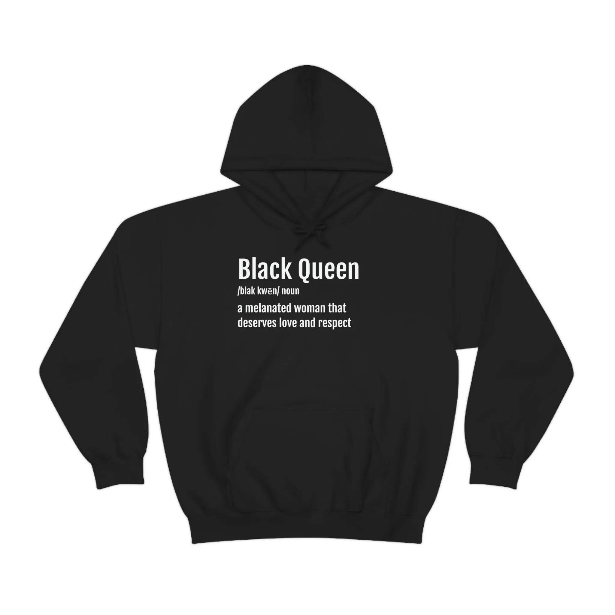 Black Queen- Unisex Heavy Blend™ Hooded Sweatshirt