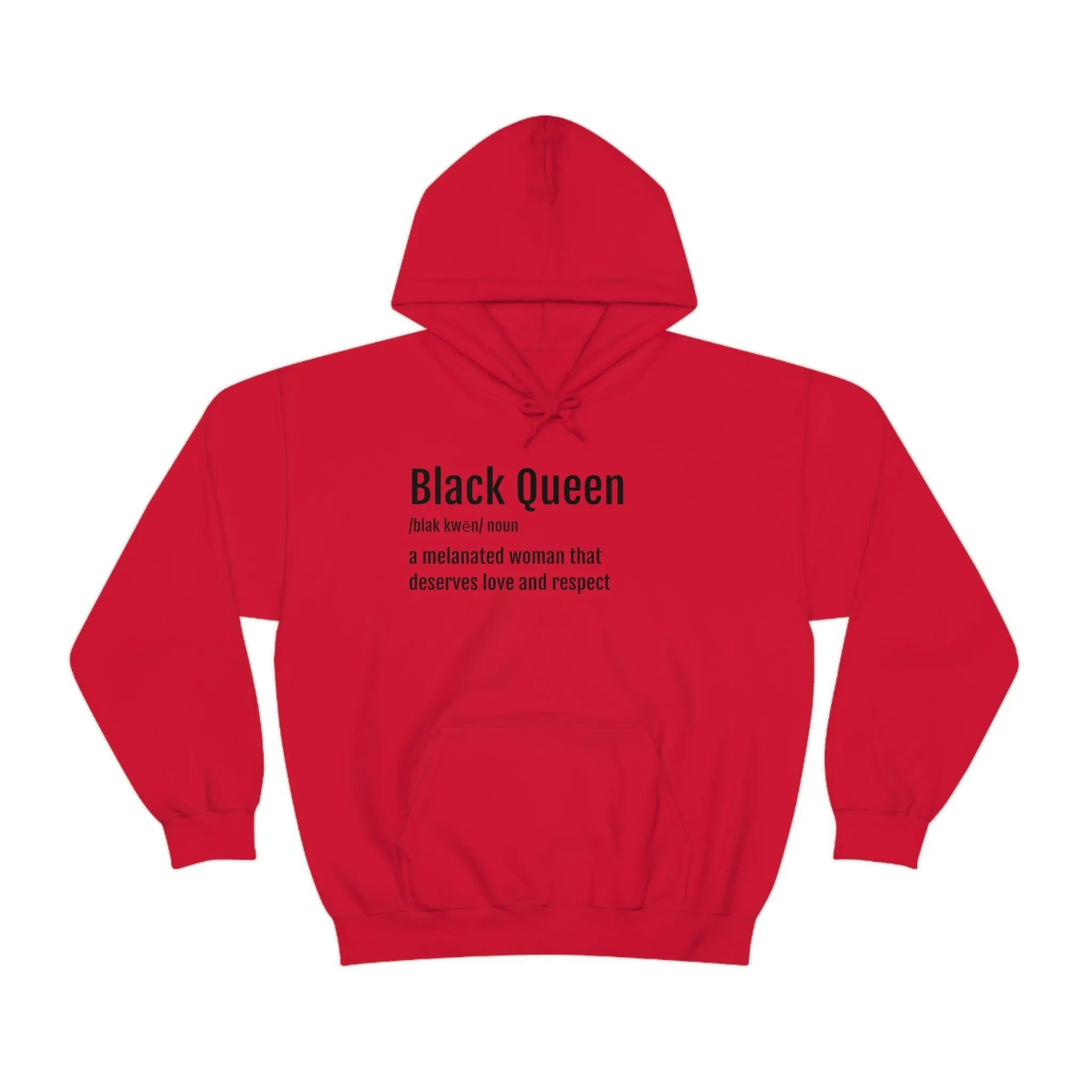 Black Queen- Unisex Heavy Blend™ Hooded Sweatshirt