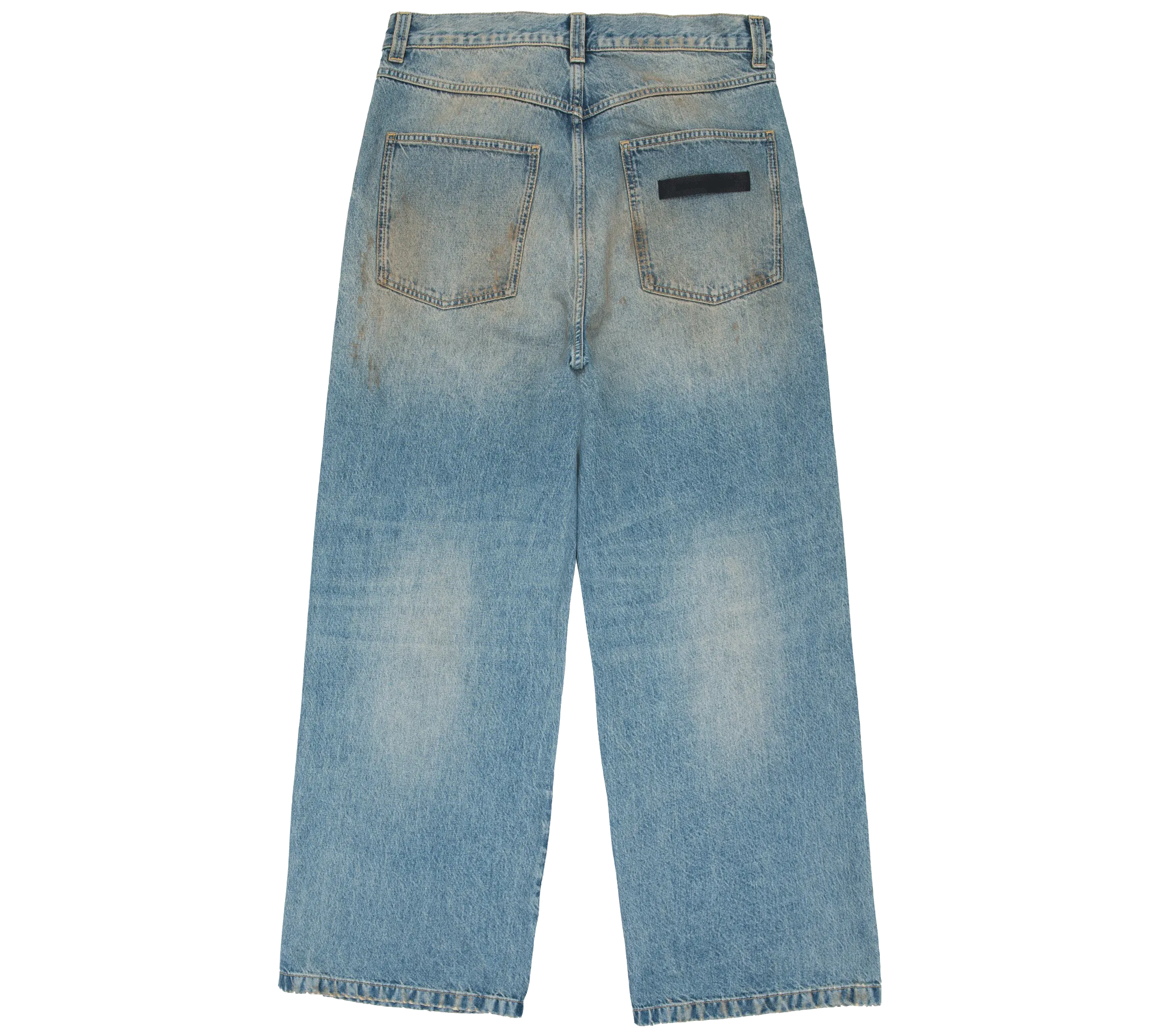 Boiler Room Printed 5 Pocket Jean