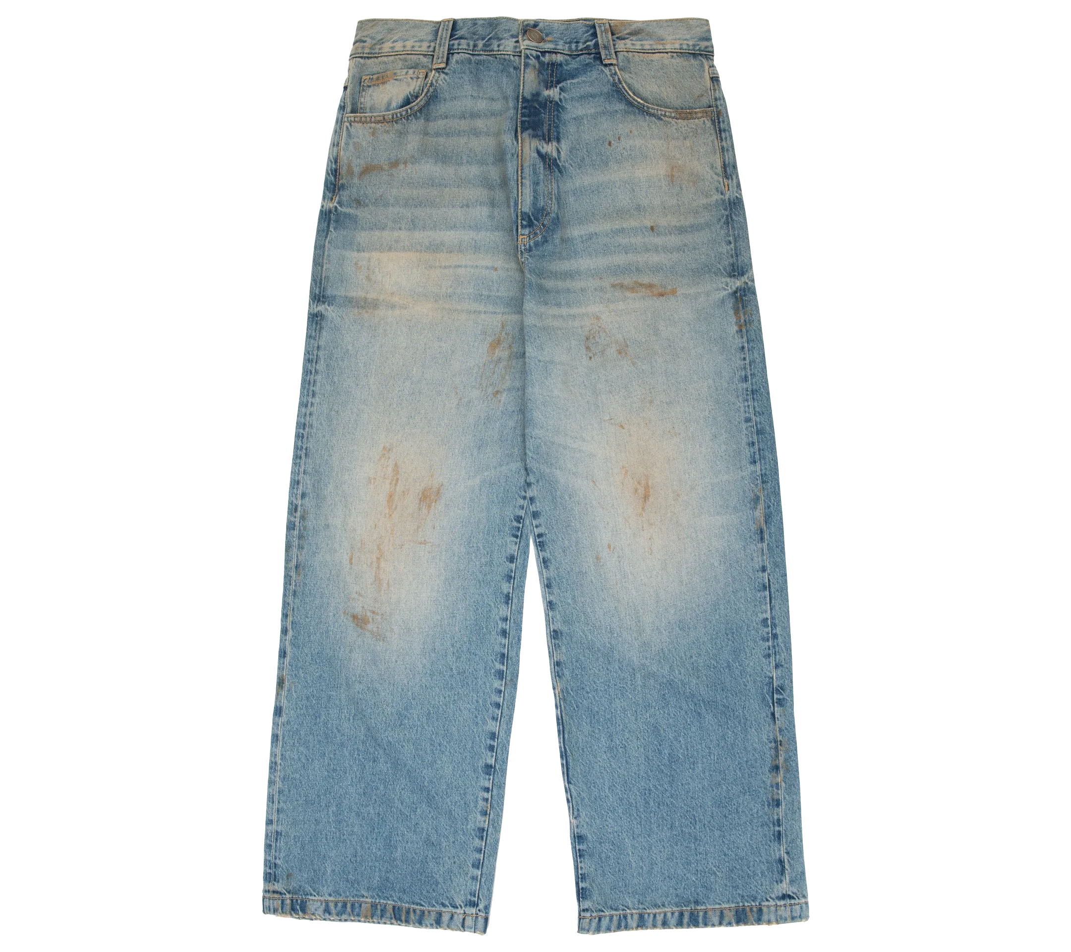 Boiler Room Printed 5 Pocket Jean