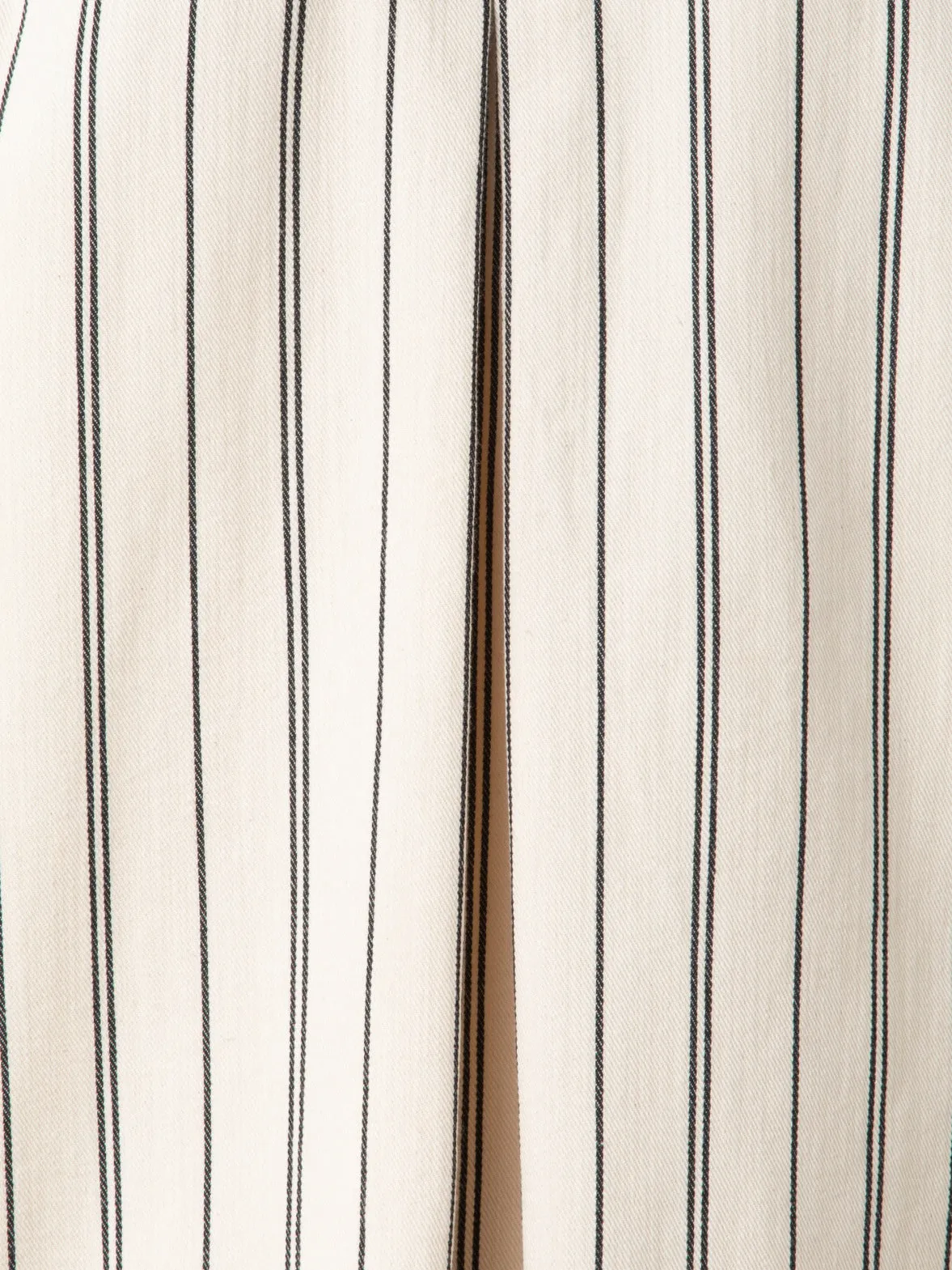 Boyfriend Jacket in Striped Denim