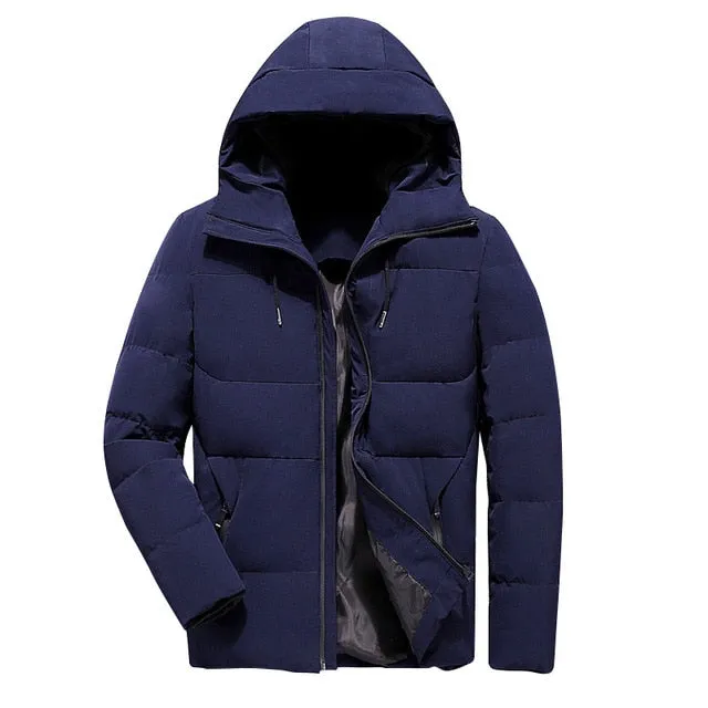 Brand Winter Jacket Men Clothes Casual Stand Collar