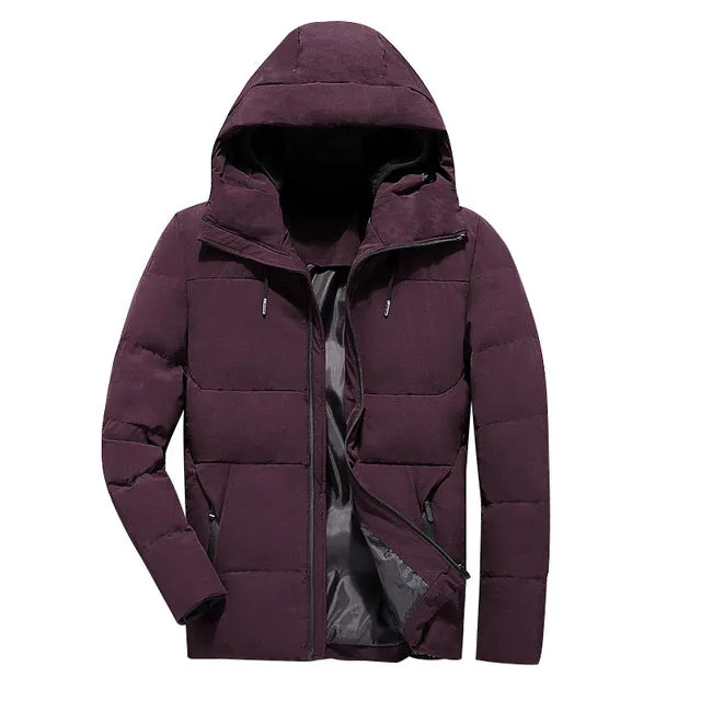 Brand Winter Jacket Men Clothes Casual Stand Collar