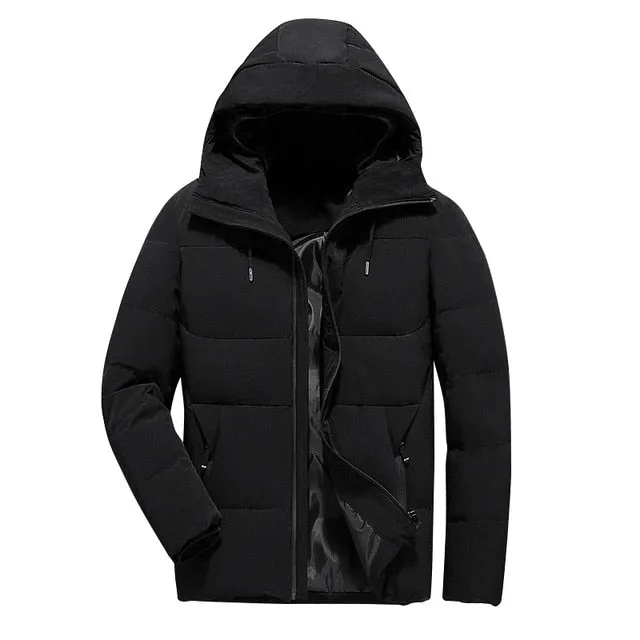Brand Winter Jacket Men Clothes Casual Stand Collar