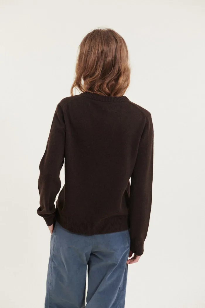 Cady O-Neck - Chocolate torte