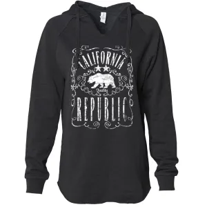 California Republic JD Whiskey Women's Soft Hooded Pullover