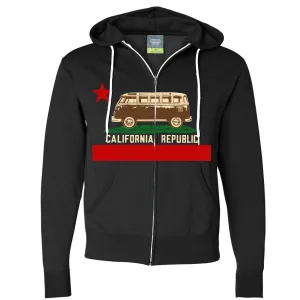 California Republic Vintage Van Zip-Up Hoodie