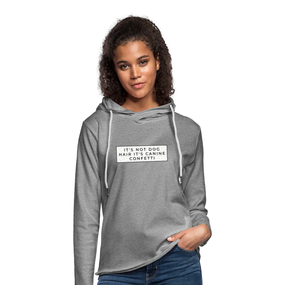 Canine Confetti-Unisex Lightweight Terry Hoodie