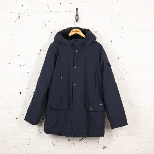 Carhartt Anchorage Parka Jacket Coat - Blue - L
