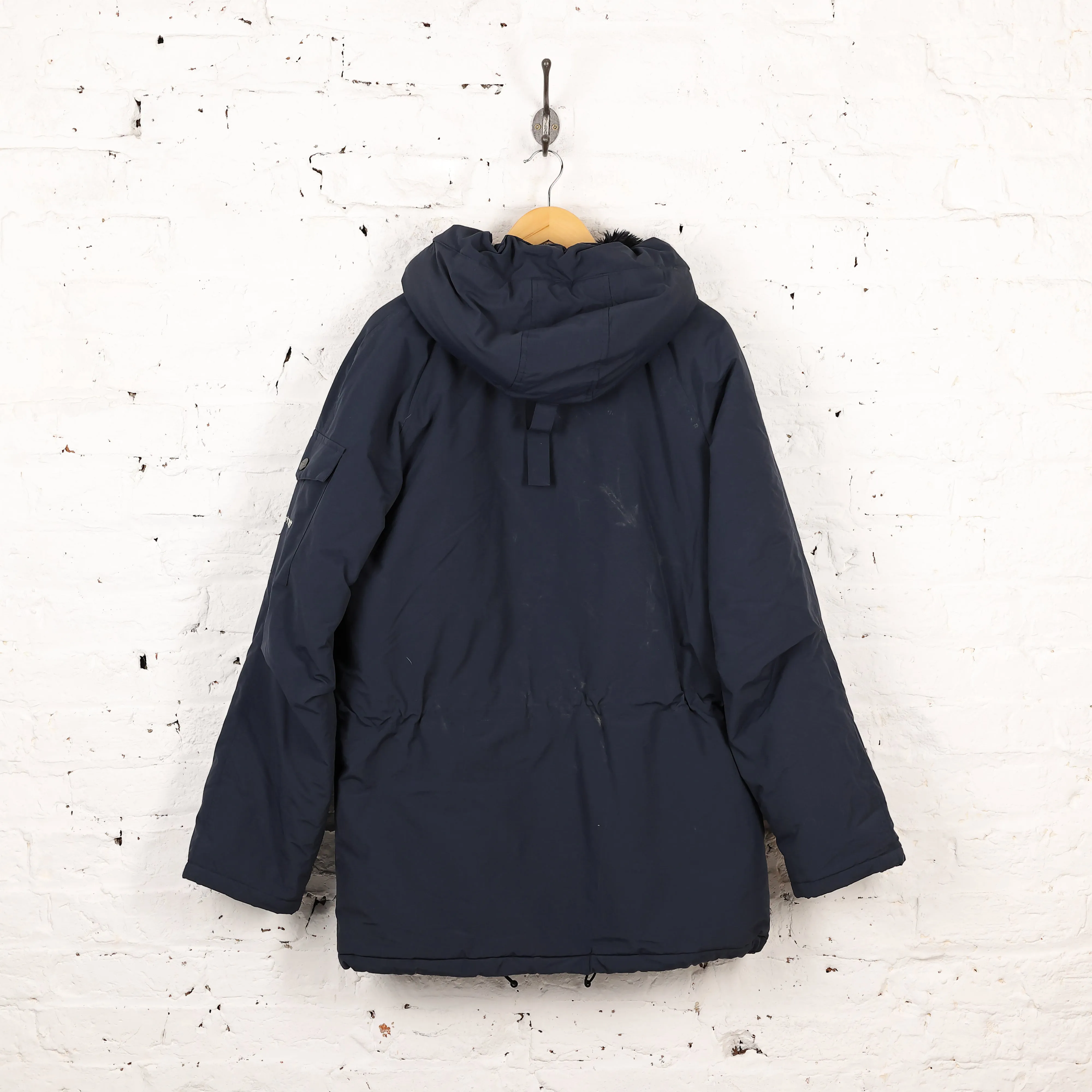 Carhartt Anchorage Parka Jacket Coat - Blue - L