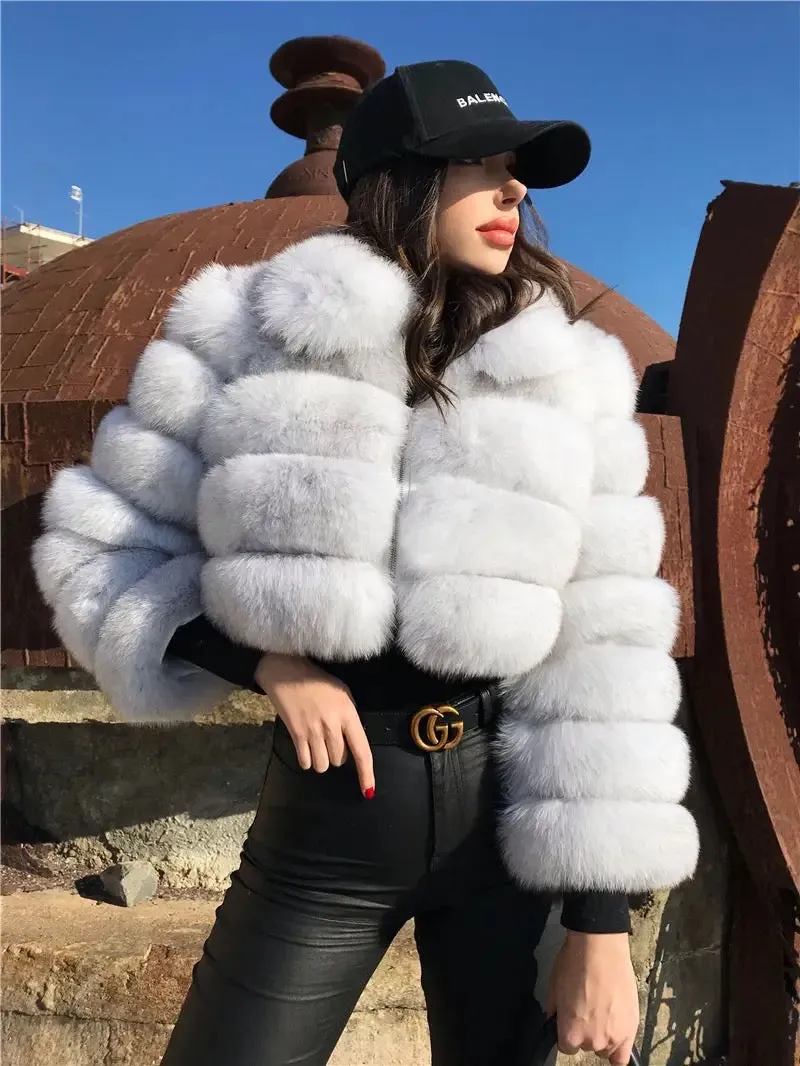 “Chinchilla” Mink Coat