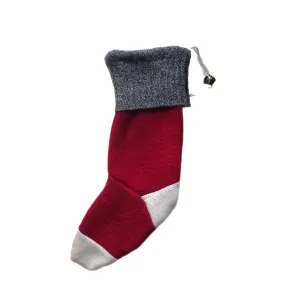 Christmas Stocking - Blue, Red & White - 013