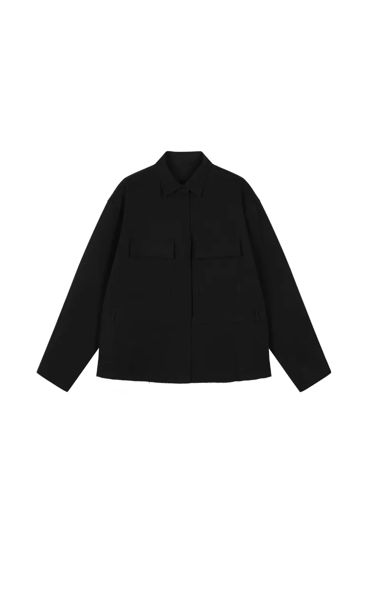 Coat / JNBY Oversized Cotton Jacket