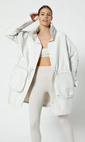 Coated Canvas Coat