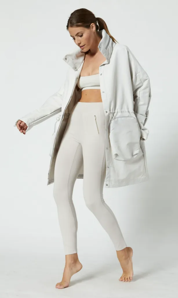 Coated Canvas Coat