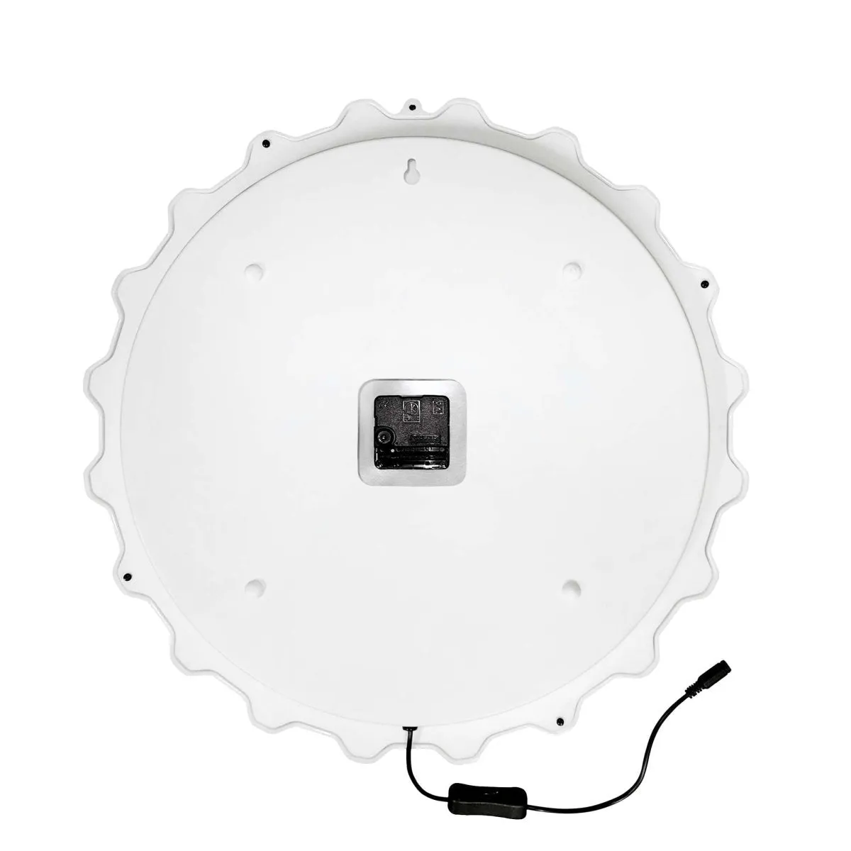 Columbus Blue Jackets: Bottle Cap Lighted Wall Clock