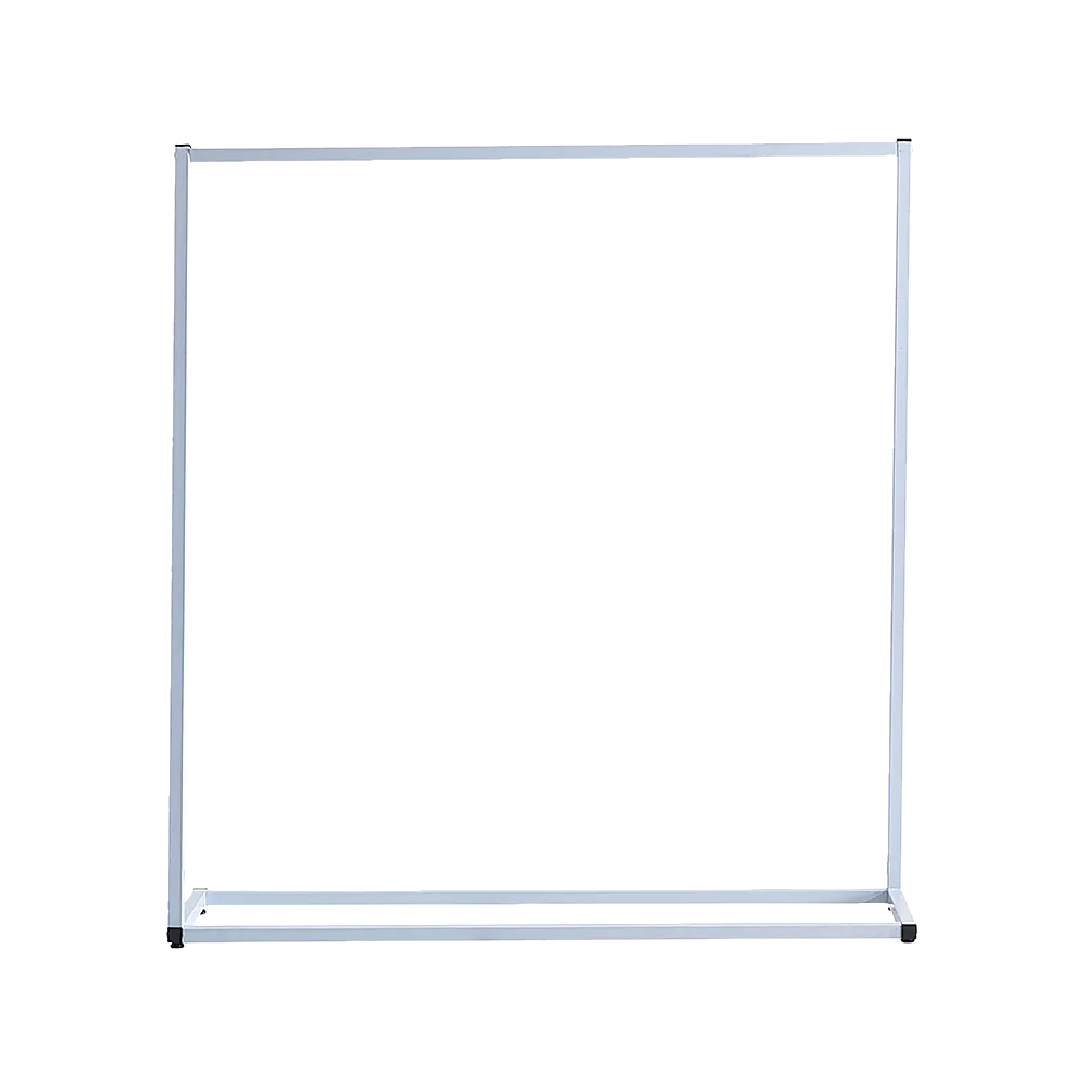 Commercial Clothing Garment Rack Retail Shop White