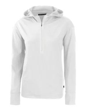 Cutter & Buck Daybreak Eco Recycled Womens Half Zip Hoodie